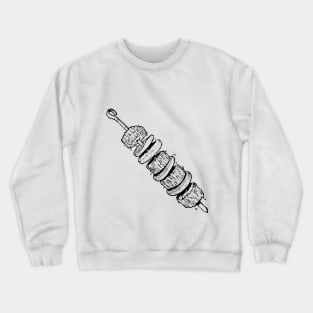 kebab on stick Crewneck Sweatshirt